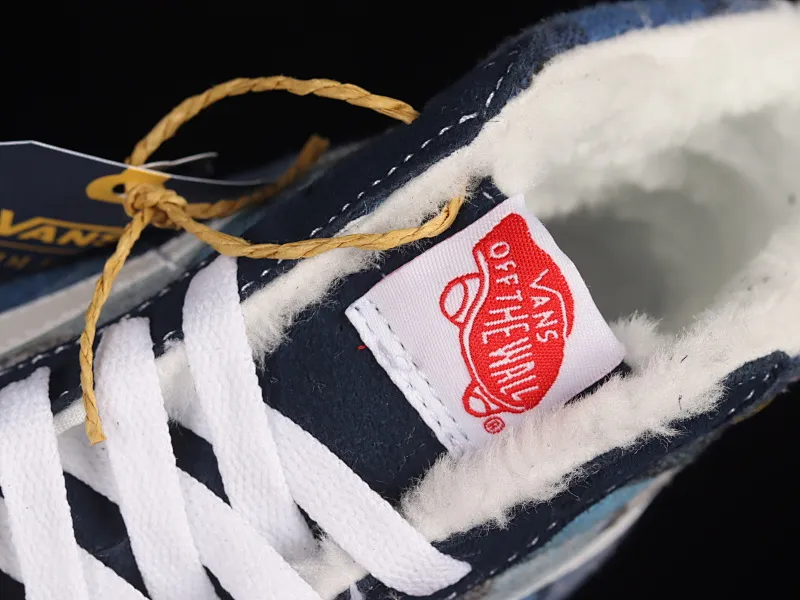 All categories Vans Vans series Vans Hi Vans high-top plus velvet Vans Sk8-Hi x Pendleton joint model plaid element high-top casual sneakers VN0A38GF9GS plus velvet